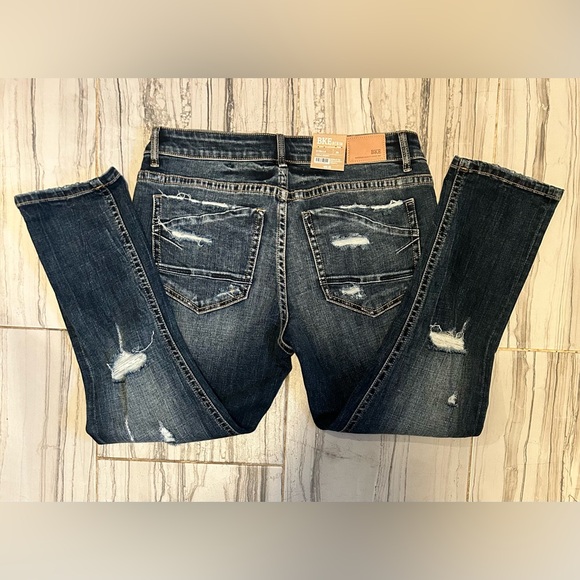 NWT BKE BUCKLE JEANS Stella Ankle Skinny Stretch Cropped Cuffed Jean - Picture 14 of 16